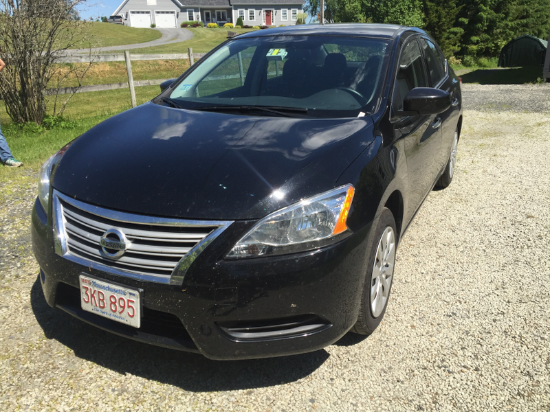 2015 Nissan Sentra after we added 2,712 miles to it’s odometer.